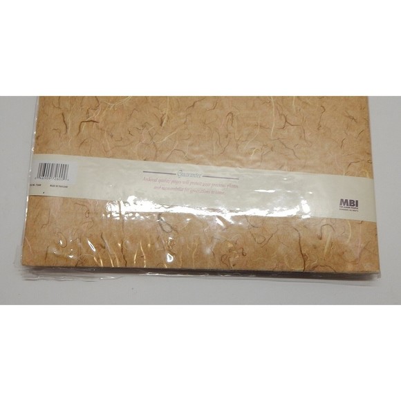 MBI Textured Expressions Scrapbook Photo Album 20 Pages Handmade Paper 12x12 - Picture 8 of 10